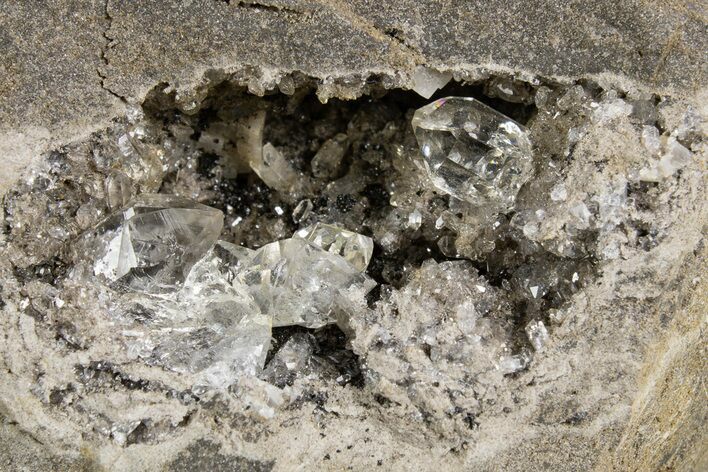 Herkimer Diamonds in Matrix - The Ace of Diamonds Mine, New York #324480